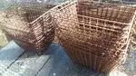 Lots of oyster baskets