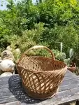 Antique wicker basket 