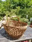 Antique wicker basket 