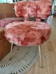 Pelfran Pink Toupee Chair