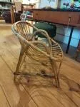 Small rattan armchair from the 70s 
