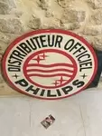 Philips double-sided enamel sign