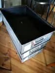 Philips factory metal bins