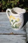 Antique Sunflower Pitcher