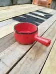 Old red pan