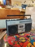 Vintage radio cassette