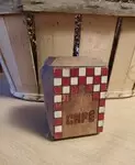 Rare wooden coffee box