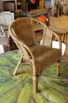 Rattan children's chair