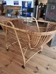 Rattan cradle