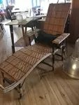 rattan lounge chair