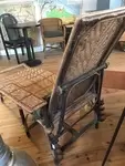 rattan lounge chair