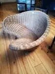 Rattan meditation chair