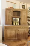 Restored art deco two-body sideboard