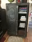 Riveted metal cabinet