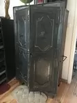 Riveted metal cabinet