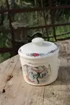 Sarreguemines earthenware pâté pot