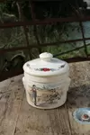 Sarreguemines earthenware pâté pot