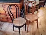 Set of 2 Fischel Thonnet chairs