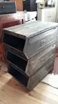 Set of 3 storage bins