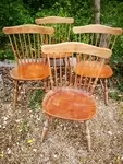 Set of 4 Scandinavian chairs