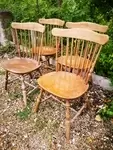 Set of 4 Scandinavian chairs