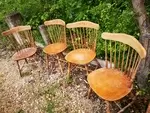 Set of 4 Scandinavian chairs