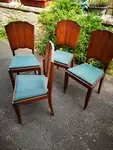 Set of 4 vintage chairs