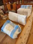 Set of embroidered napkins and tablecloth