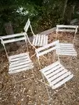 Set of garden chairs