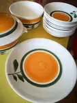 Set of Gien plates