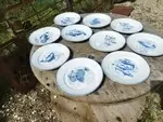 Set of Moulin des loups plates