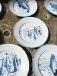 Set of Moulin des loups plates