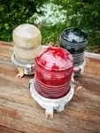 Set of three navigation lights