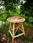 Set of two stools and a display