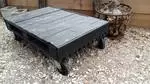 Slate pile coffee table