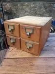 Small Bergeaud card loom cabinet