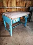 Petit bureau établi d'appoint