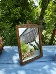 Petit miroir coiffeuse 1900