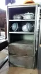 Small flap cabinet
