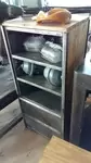 Small flap cabinet
