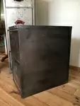 Small metal filing cabinet