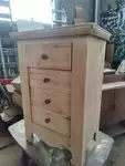 Small pine drawer unit