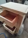 Small pine drawer unit