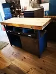 Small space-saving workbench