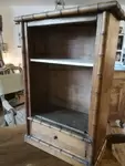 Small wooden medicine cabinet