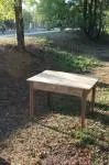 Small wooden table, 20th century