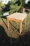Small wooden table, 20th century