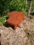 Solid elm coffee table