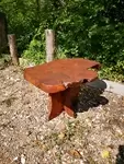 Solid elm coffee table