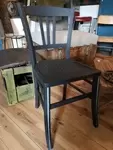 Stella chair painted in matt black